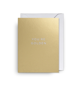 Lagom Design You’re Golden Mini Card